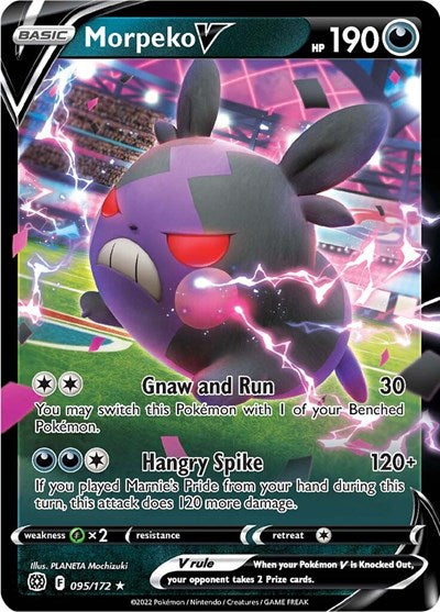 SWSH09: Morpeko V (Holofoil)