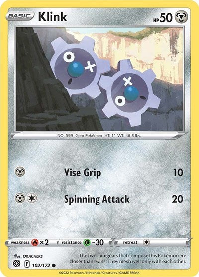SWSH09: Klink (Reverse Holofoil)