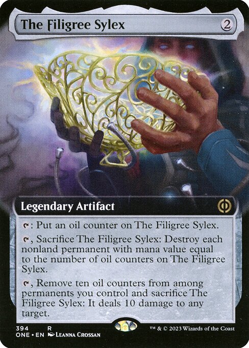 ONE: The Filigree Sylex (Extended Art) (Foil)