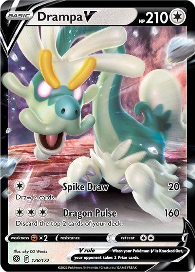 SWSH09: Drampa V (Holofoil)