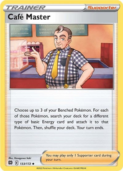 SWSH09: Cafe Master (Reverse Holofoil)