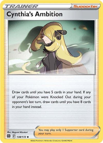 SWSH09: Cynthia's Ambition (Reverse Holofoil)