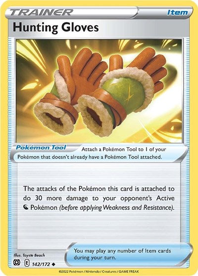 SWSH09: Hunting Gloves (Reverse Holofoil)
