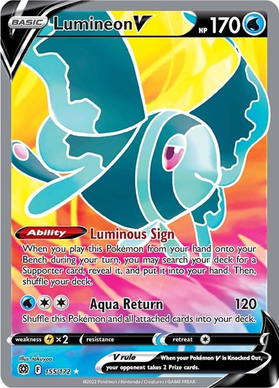 SWSH09: Lumineon V (Full Art) (Holofoil)