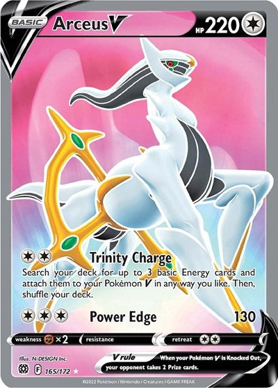 SWSH09: Arceus V (Full Art) (Holofoil)