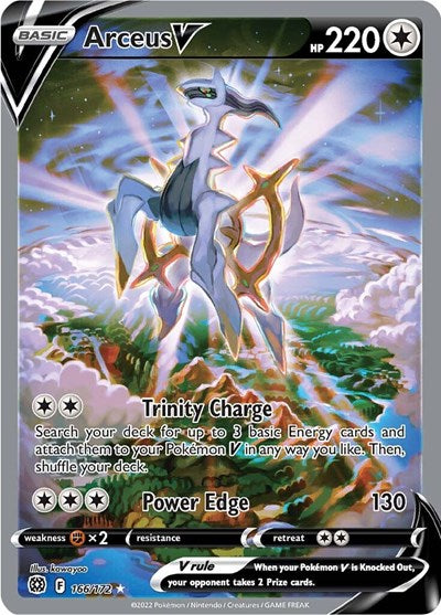 SWSH09: Arceus V (Alternate Full Art) (Holofoil)