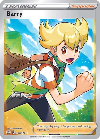 SWSH09: Barry (Full Art) (Holofoil)