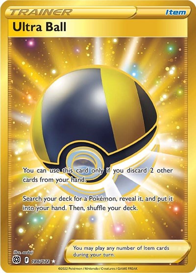 SWSH09: Ultra Ball (Secret) (Holofoil)