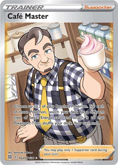 SWSH09:TG: Cafe Master (Holofoil)