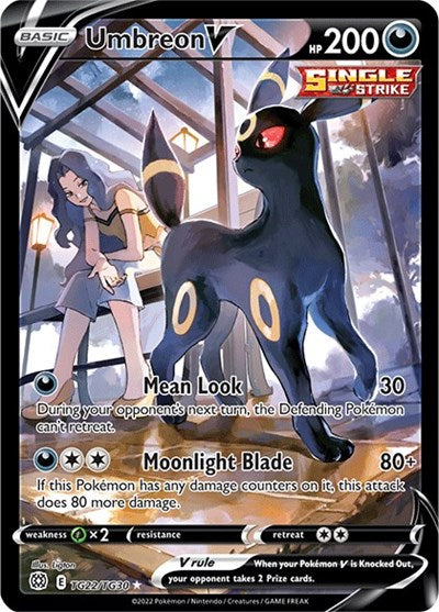 SWSH09:TG: Umbreon V (Holofoil)