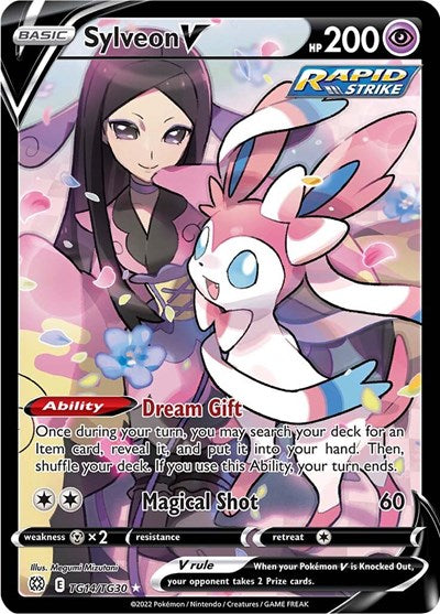 SWSH09:TG: Sylveon V (Holofoil)