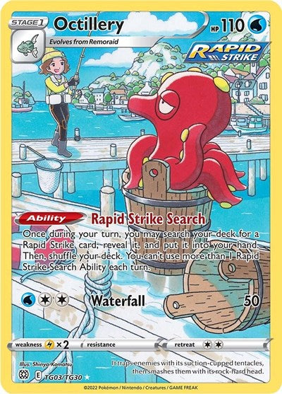 SWSH09:TG: Octillery (Holofoil)