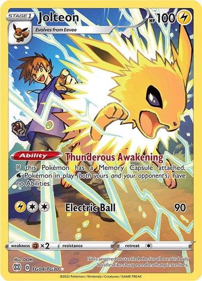 SWSH09:TG: Jolteon (Holofoil)