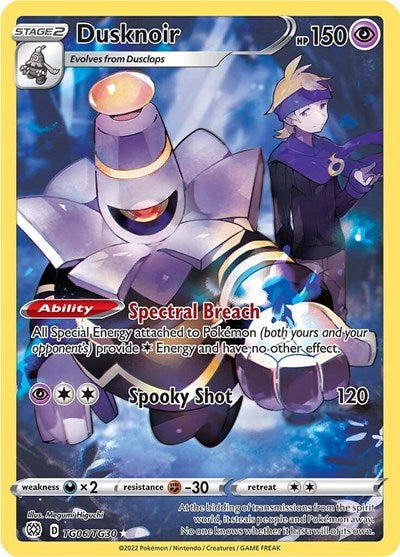 SWSH09:TG: Dusknoir (Holofoil)