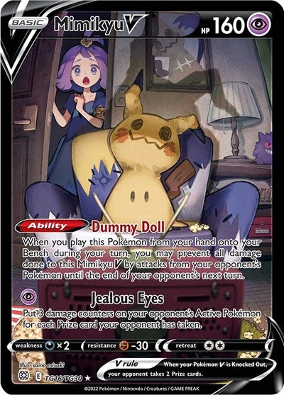 SWSH09:TG: Mimikyu V (Holofoil)