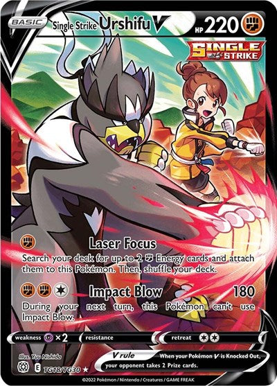 SWSH09:TG: Single Strike Urshifu V (Holofoil)