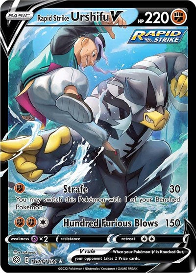 SWSH09:TG: Rapid Strike Urshifu V (Holofoil)
