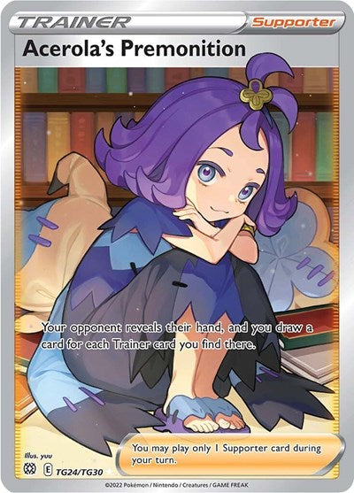 SWSH09:TG: Acerola's Premonition (Holofoil)