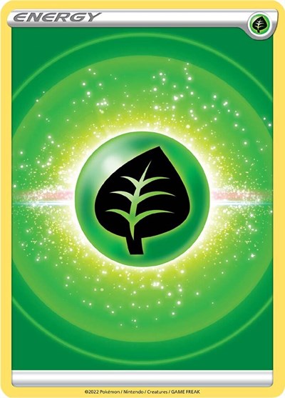 SWSH09: Grass Energy (2022 Unnumbered) (Reverse Holofoil)