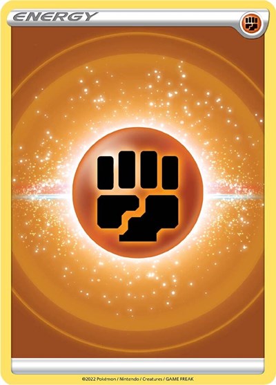 SWSH09: Fighting Energy (2022 Unnumbered) (Reverse Holofoil)