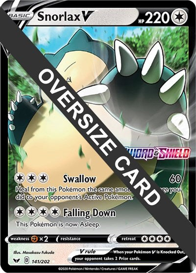 PR: Snorlax V - 141/202 (Holofoil)