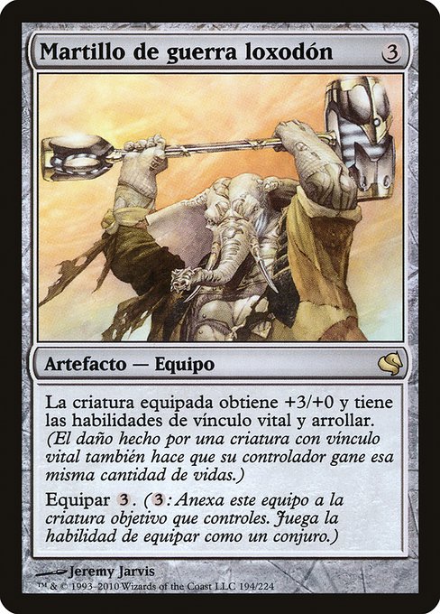 PS11: Loxodon Warhammer (Spanish) - "Martillo de guerra loxodon"