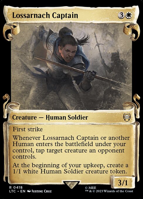 LTC: Lossarnach Captain (Showcase Scrolls) (Foil)