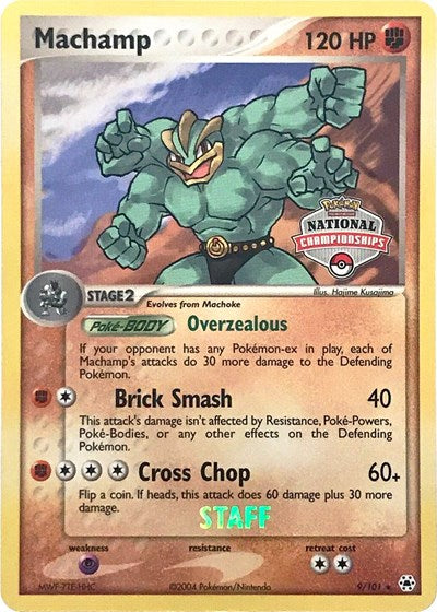 PR: Machamp - 9/101 (National Championships) [Staff]