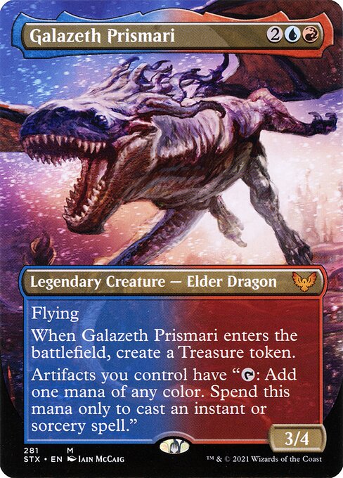STX: Galazeth Prismari (Borderless) (Foil)