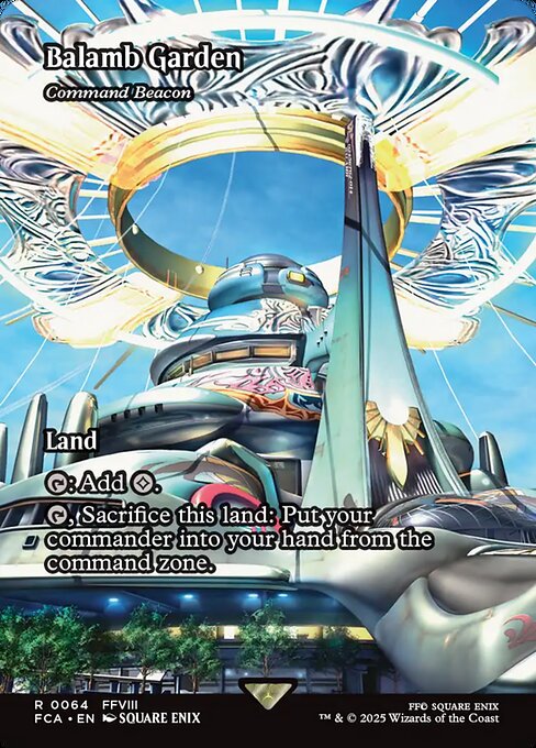 FCA: Balamb Garden - Command Beacon (Showcase) (Foil)