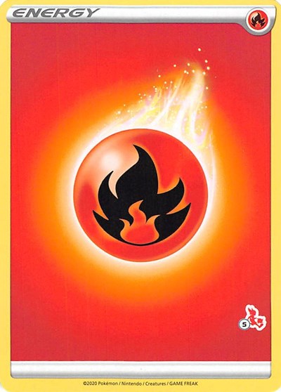 BA22: Fire Energy (#5 Cinderace Stamped)