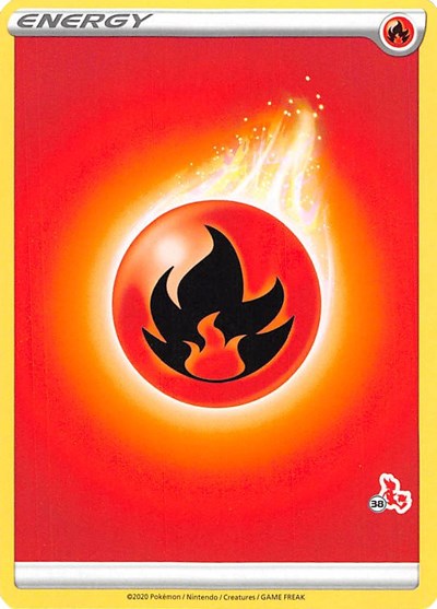 BA22: Fire Energy (#38 Cinderace Stamped)