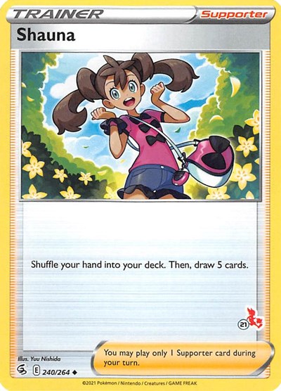 BA22: Shauna - 240/264 (#21 Cinderace Stamped)