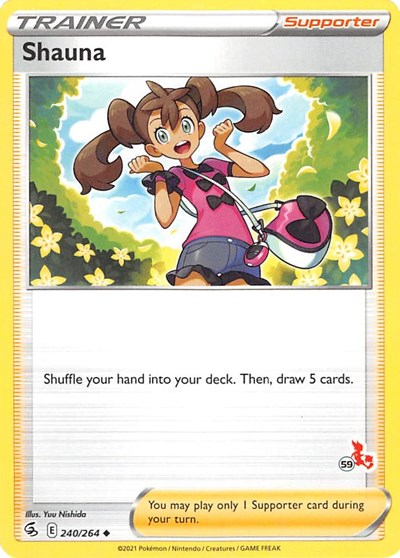 BA22: Shauna - 240/264 (#59 Cinderace Stamped)