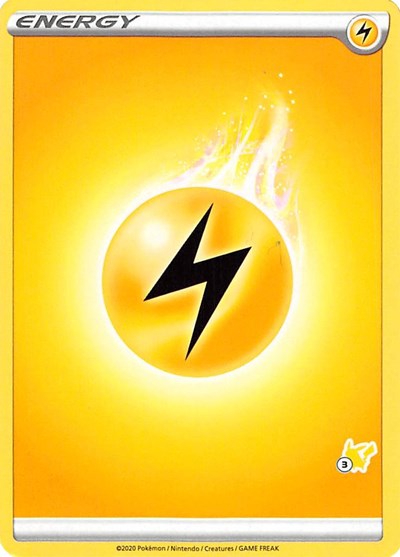 BA22: Lightning Energy (#3 Pikachu Stamped)