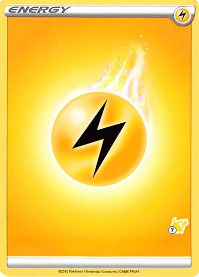 BA22: Lightning Energy (#7 Pikachu Stamped)