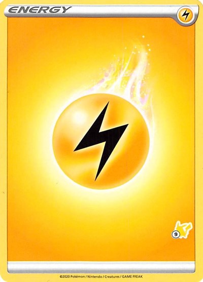 BA22: Lightning Energy (#9 Pikachu Stamped)