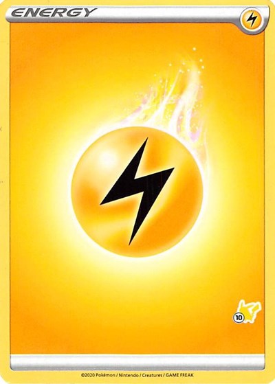 BA22: Lightning Energy (#10 Pikachu Stamped)