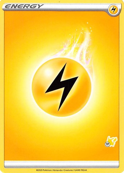 BA22: Lightning Energy (#17 Pikachu Stamped)