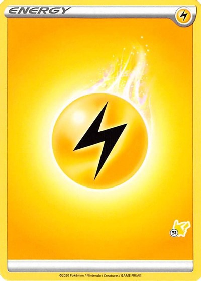 BA22: Lightning Energy (#31 Pikachu Stamped)