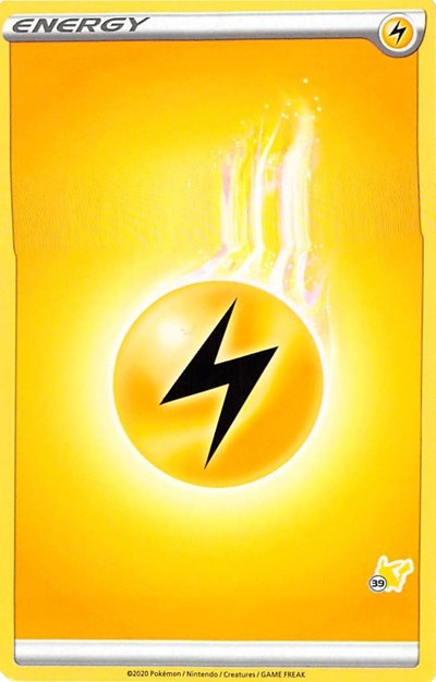 BA22: Lightning Energy (#39 Pikachu Stamped)