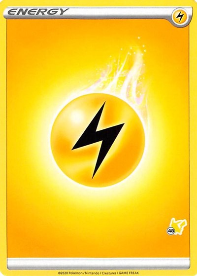 BA22: Lightning Energy (#48 Pikachu Stamped)