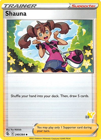 BA22: Shauna - 240/264 (#24 Pikachu Stamped)