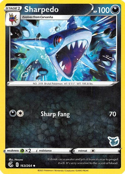 BA22: Sharpedo - 163/264 (Eevee Stamped)