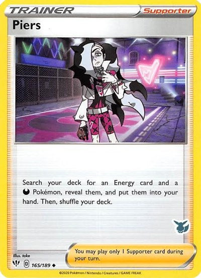 BA22: Piers - 165/189 (Eevee Stamped)