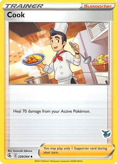 BA22: Cook - 228/264 (Eevee Stamped)