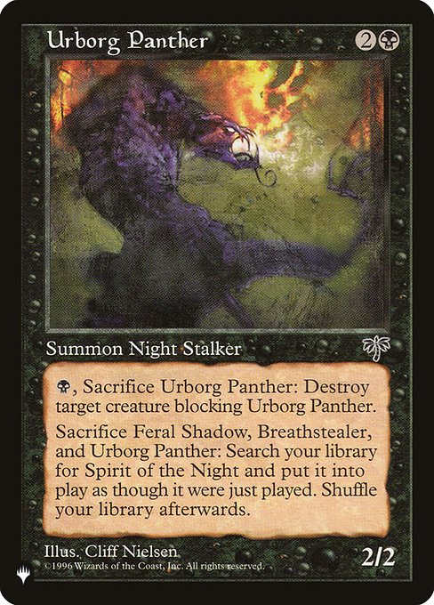 PLST: Urborg Panther