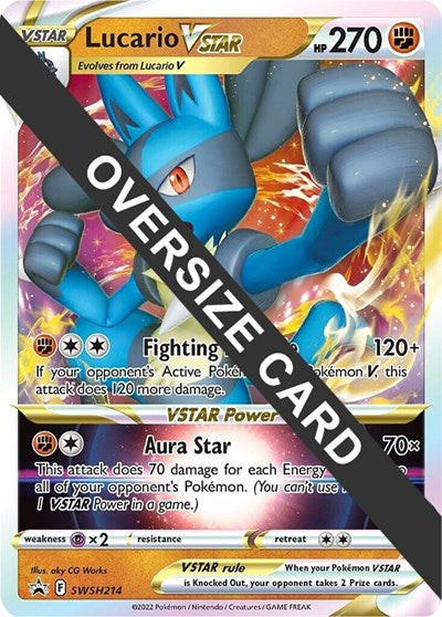PR: Lucario VSTAR - SWSH214 (Holofoil)