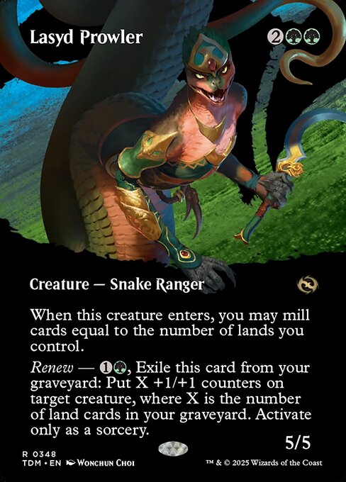 TDM: Lasyd Prowler (Borderless) (Foil)