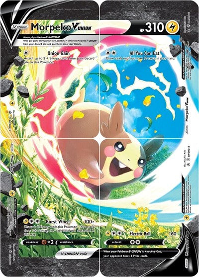 SWSD: Morpeko V-Union [Set of 4] (Holofoil)